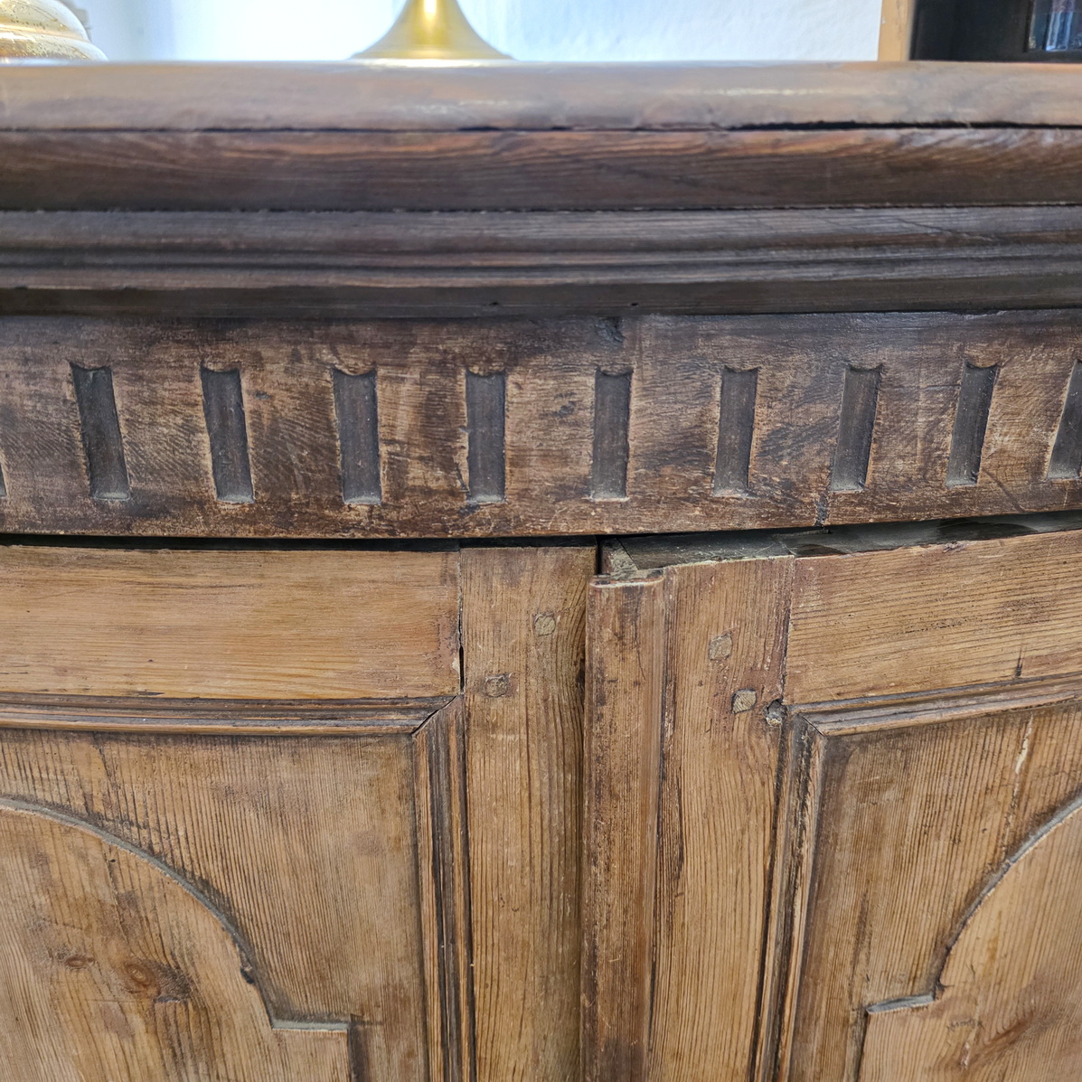 A French Louis XVI Corner Cabinet A French Louis XVI Corner Cabinet